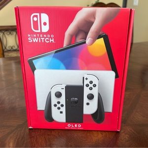 Nintendo Switch OLED Console White Joy-Con